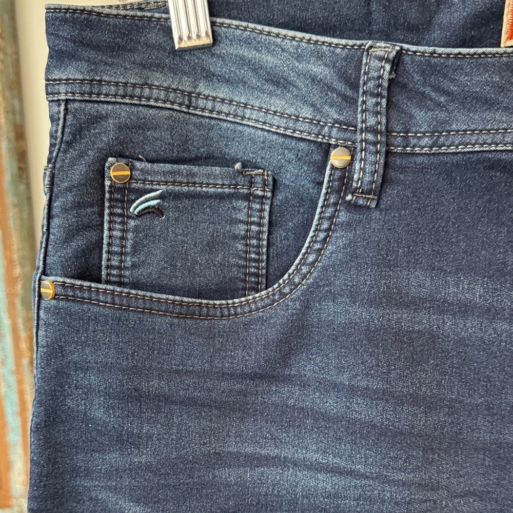 Tailor Vintage Men’s Slim Jeans in Dark Blue Wash NWT 34/32 - Picture 7 of 15